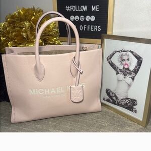Michael Kors Pink Tote Bag